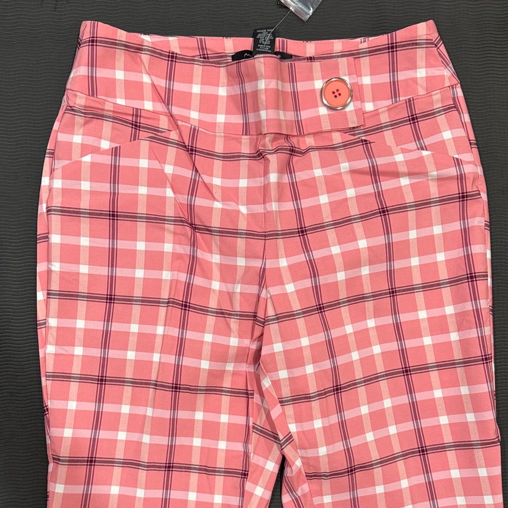Ashley Stewart Plaid pant and blazer set - Picture 9 of 13